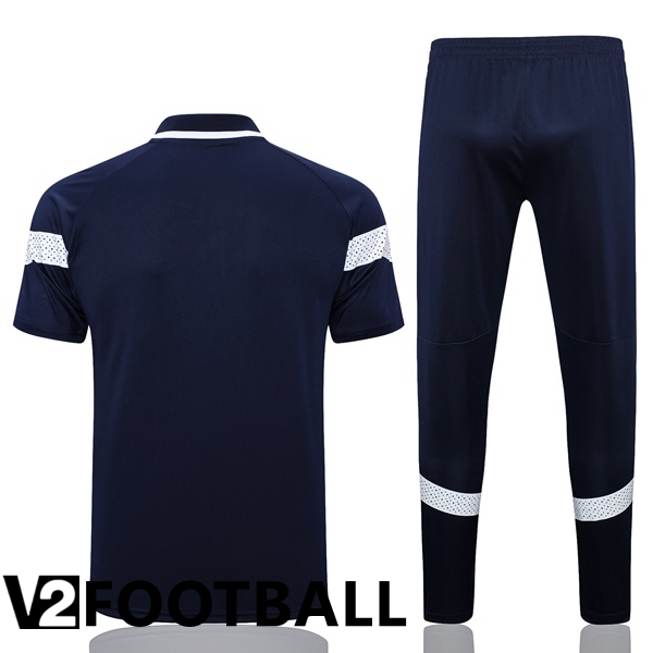 Marseille OM Soccer Polo + Pants Royal Bluee 2023/2024