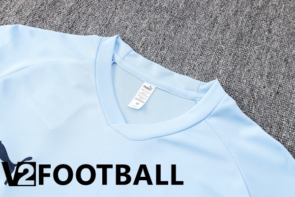 Manchester City Training T Shirt + Pants Blue 2023/2024