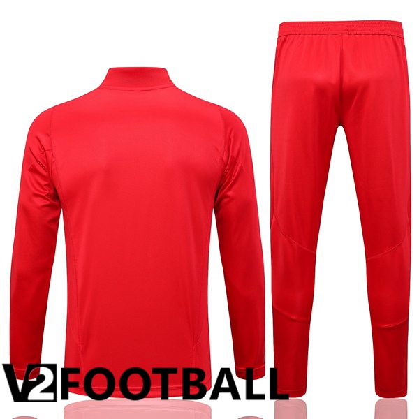 Flamengo Training Tracksuit Suit Red 2023/2024