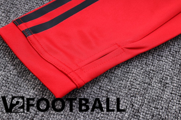 Flamengo Training Tracksuit Suit Red 2023/2024