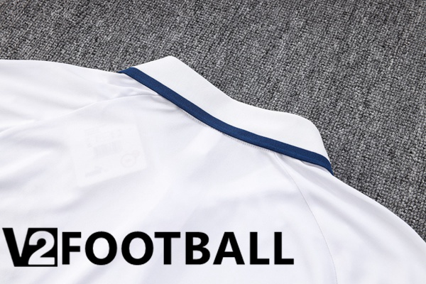 Marseille OM Soccer Polo + Pants White 2023/2024