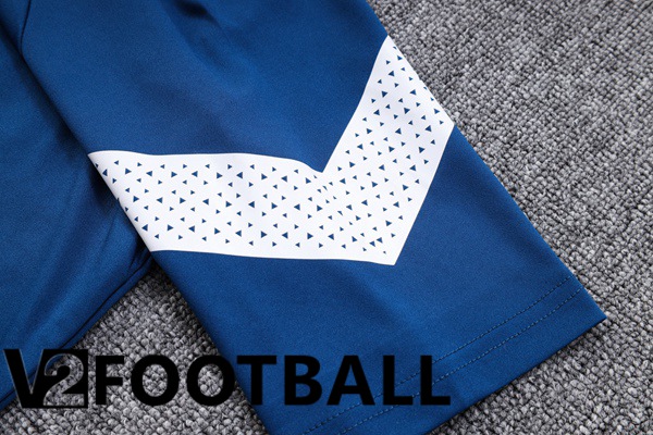 Marseille OM Soccer Polo + Pants Blue 2023/2024