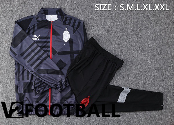 AC Milan Training Jacket Suit Black 2023/2024
