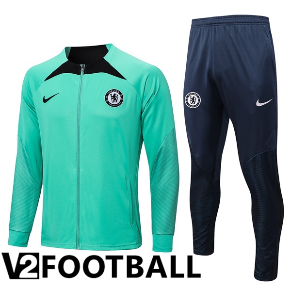 FC Chelsea Training Jacket Suit Green 2023/2024