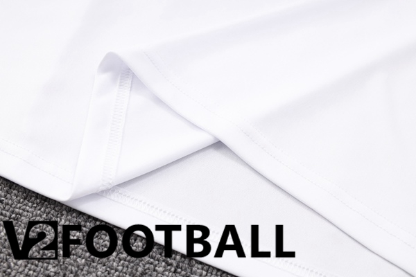 Flamengo Soccer Polo + Pants White 2023/2024