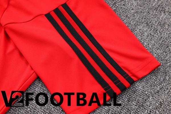 Flamengo Soccer Polo + Pants Red 2023/2024