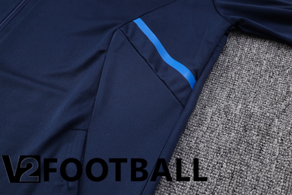 Arsenal Training Jacket Suit Royal Blue 2023/2024