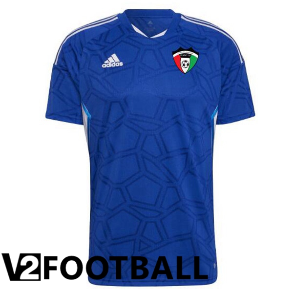 Kuwait Football Shirt Home Blue 2023/2024