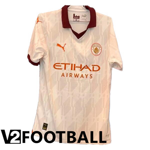 Manchester City Football Shirt Away Brown Leaked Version 2023/2024