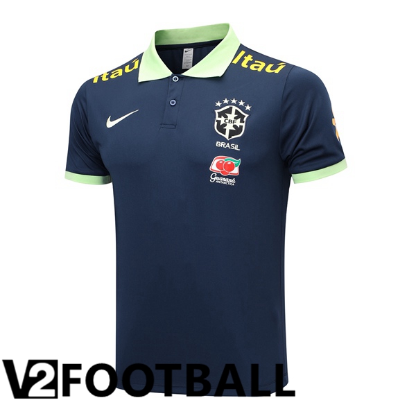 Brazil Soccer Polo Royal Blue 2023/2024