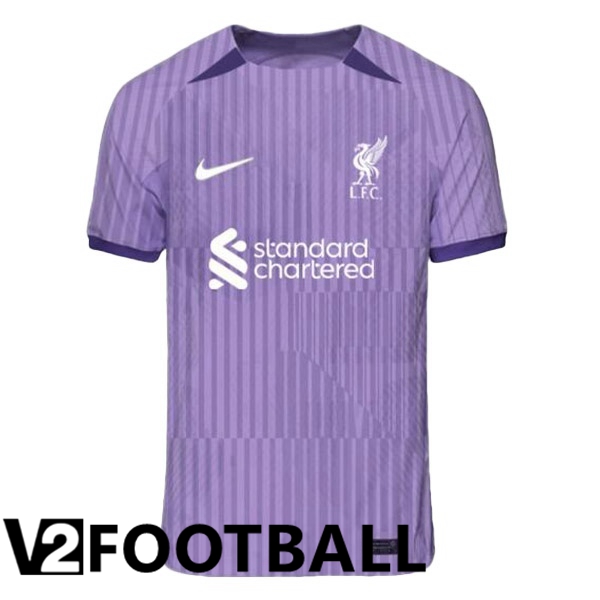 FC Liverpool Football Shirt Third Purple Leaked Version 2023/2024