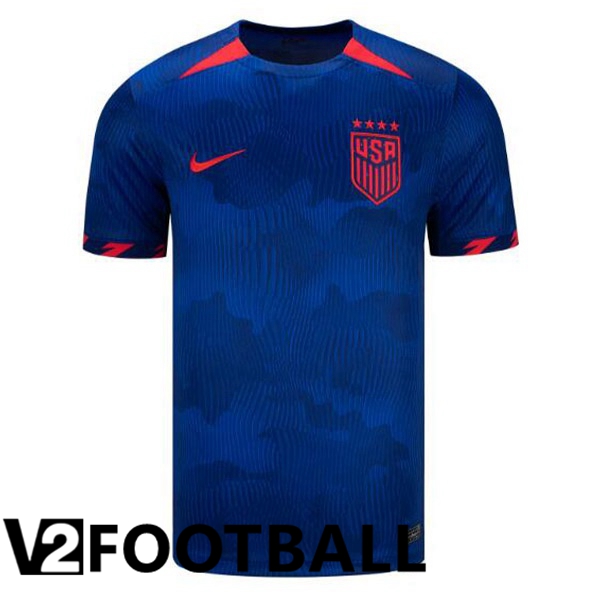USA Football Shirt Away Blue 2023/2024