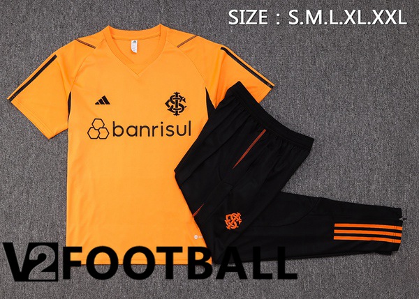 SC Internacional Training T Shirt + Pants Orange 2023/2024