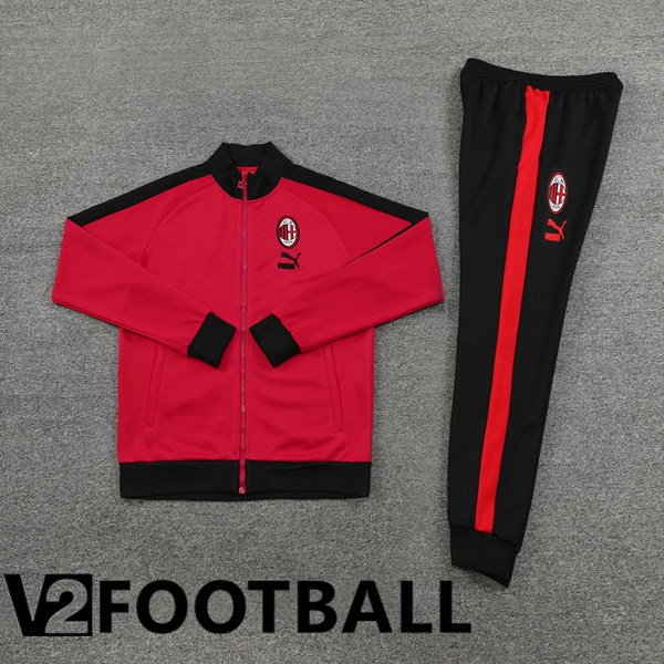 AC Milan Training Jacket Suit Red 2023/2024