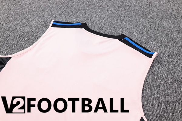 Manchester United Soccer Vest + Shorts Pink 2023/2024