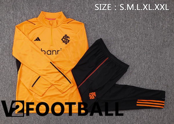 SC Internacional Training Tracksuit Suit Orange 2023/2024