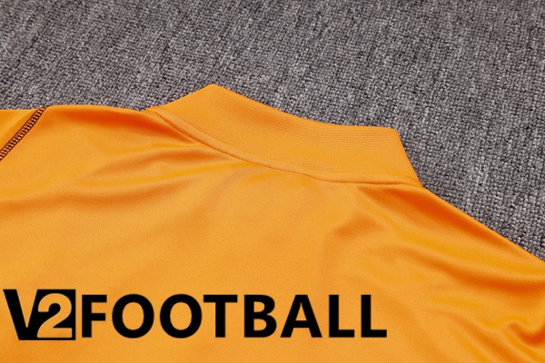 SC Internacional Training Tracksuit Suit Orange 2023/2024