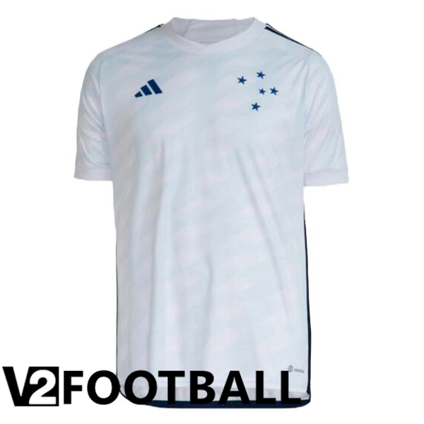 Cruzeiro EC Soccer Shirt Away White 2023/2024