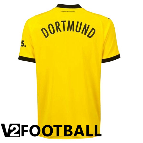 Dortmund BVB Soccer Shirt Home Yellow Black 2023/2024