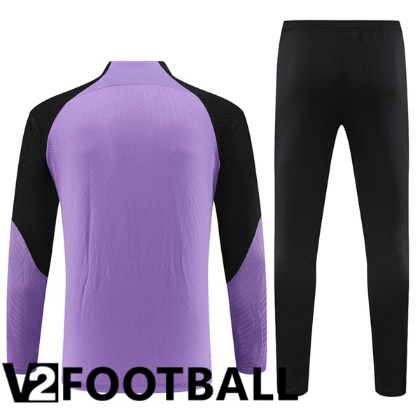Paris PSG Training Tracksuit Suit Purple 2023/2024