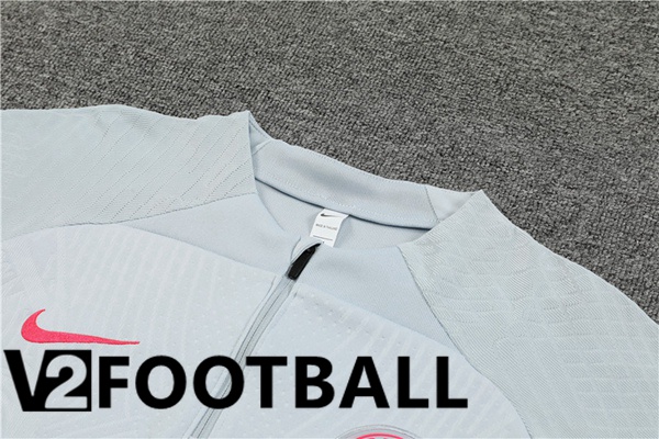 Paris PSG Training Tracksuit Suit Grey 2023/2024