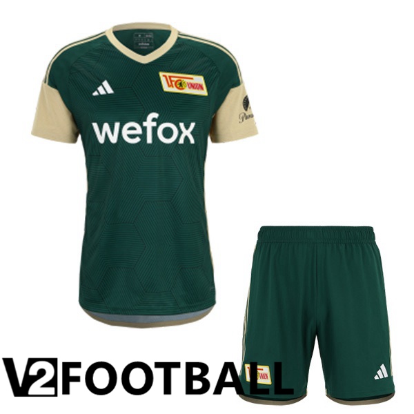 FC Union Berlin Kids Football Shirt Home Green 2023/2024