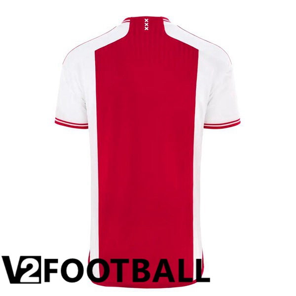 AFC Ajax Football Shirt Home Red White 2023/2024