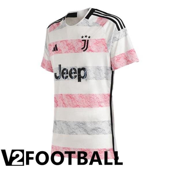 Juventus Football Shirt Away White 2023/2024
