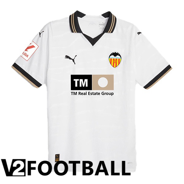 Valencia CF Football Shirt Home White 2023/2024