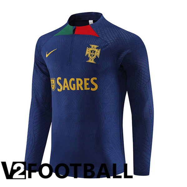 Portugal Training Sweatshirt Royal Bluee 2023/2024
