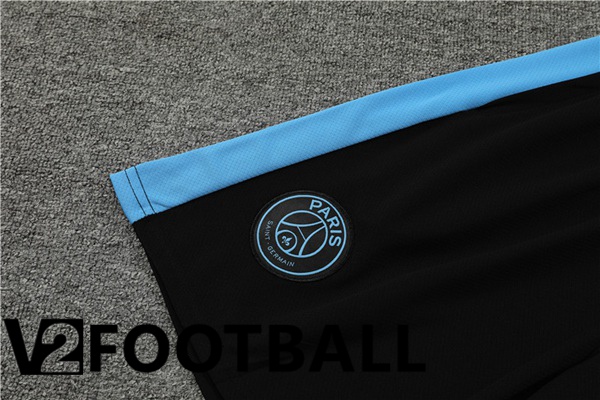 Paris PSG Training T Shirt + Shorts Blue 2023/2024