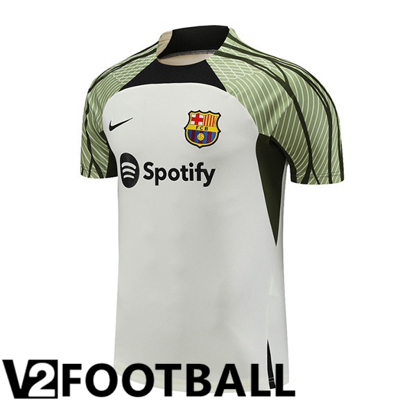 FC Barcelona Training T Shirt White 2023/2024