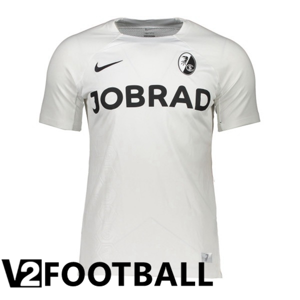 SC Fribourg Football Shirt Third White 2023/2024