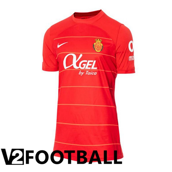 RCD Mallorca Football Shirt Home Red 2023/2024