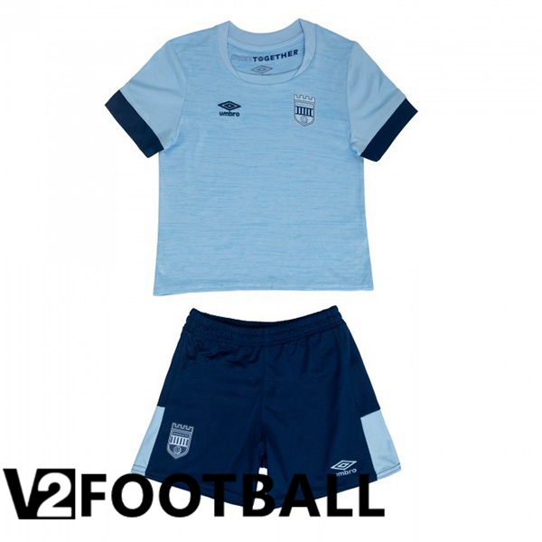 Brentford FC Kids Football Shirt Away Blue 2023/2024