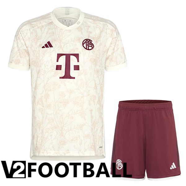 Bayern Munich Kids Third Soccer Shirt Yellow 2023/2024