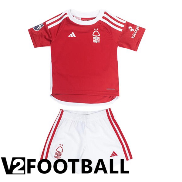Nottingham Forest Kids Home Soccer Shirt Red 2023/2024