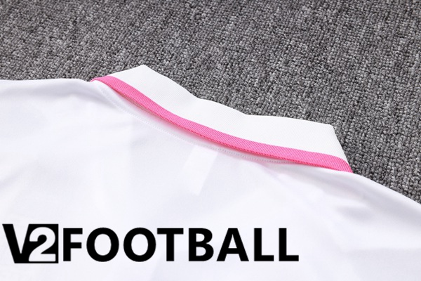 Juventus Soccer Polo + Pants White 2023/2024