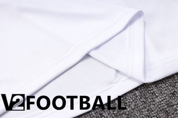 Juventus Soccer Polo + Pants White 2023/2024