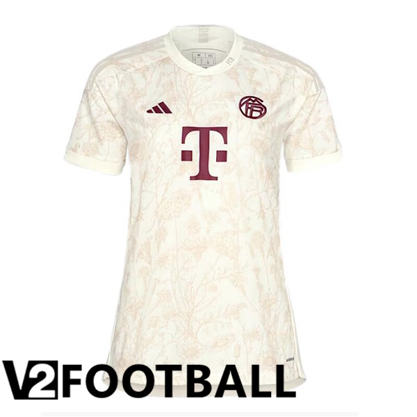 Bayern Munich Womens Third Soccer Shirt Yellow 2023/2024