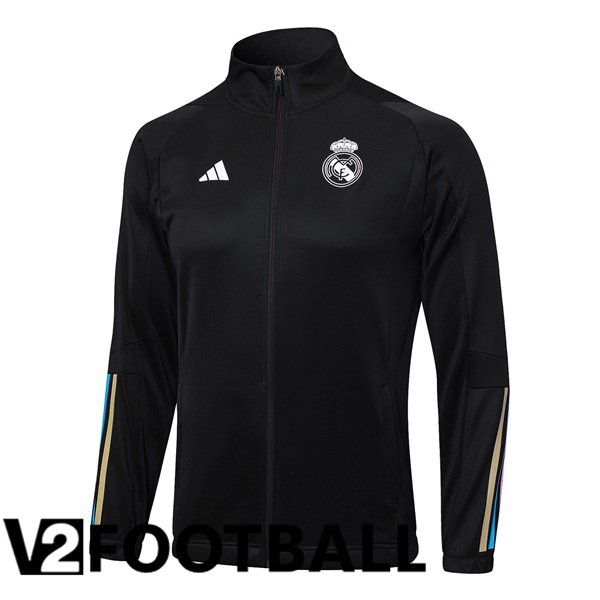 Real Madrid Training Jacket Black 2023/2024