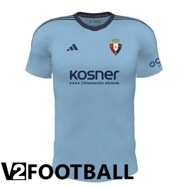 CA Osasuna Away Soccer Shirt Blue 2023/2024
