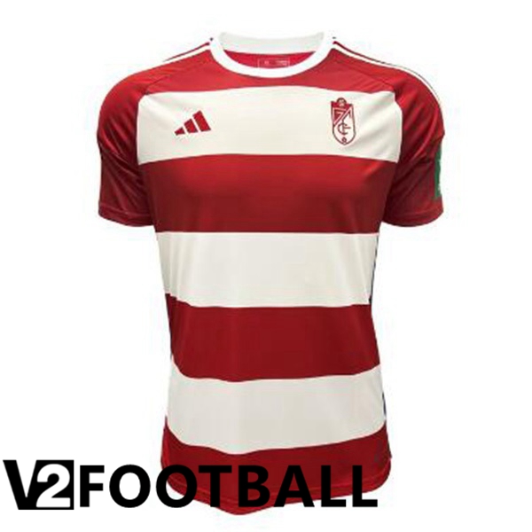 Granada CF Home Soccer Shirt Red 2023/2024