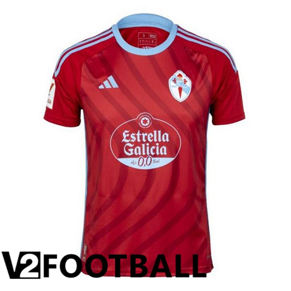Celta Vigo Away Soccer Shirt Red 2023/2024