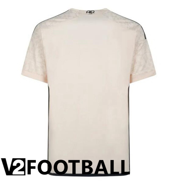AS Roma Away Soccer Shirt Yellow 2023/2024