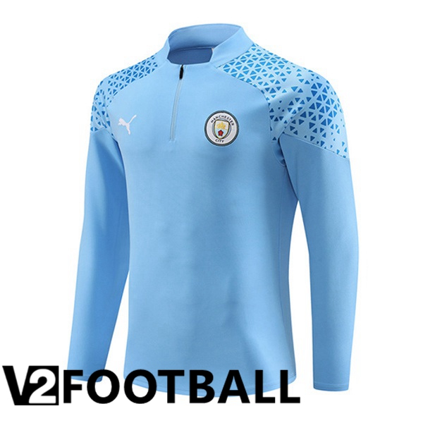 Manchester City Training Sweatshirt Blue 2023/2024