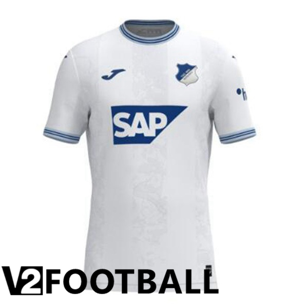 TSG Hoffenheim Away Soccer Shirt White 2023/2024