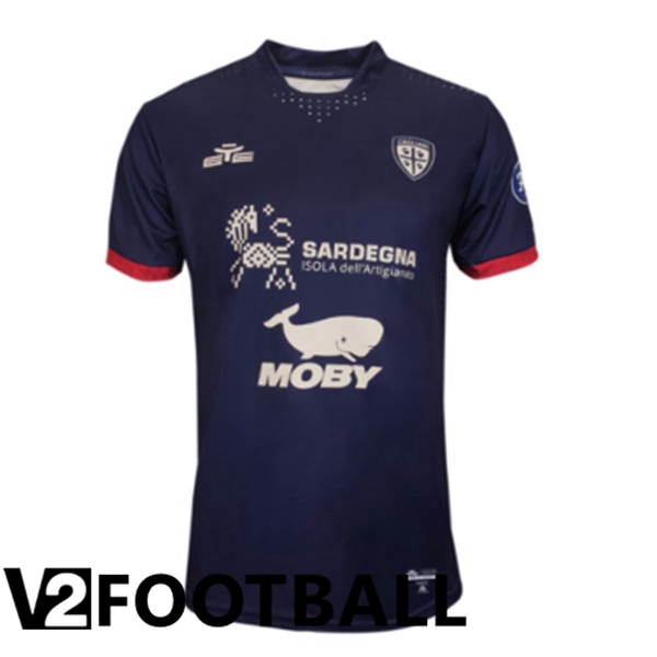 Cagliari Calcio Third Soccer Shirt Blue Royal 2023/2024