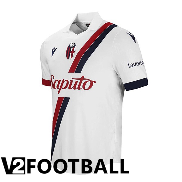 Bologne Away Soccer Shirt White 2023/2024