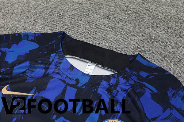 FC Chelsea Training T Shirt + Shorts Blue Royal 2023/2024